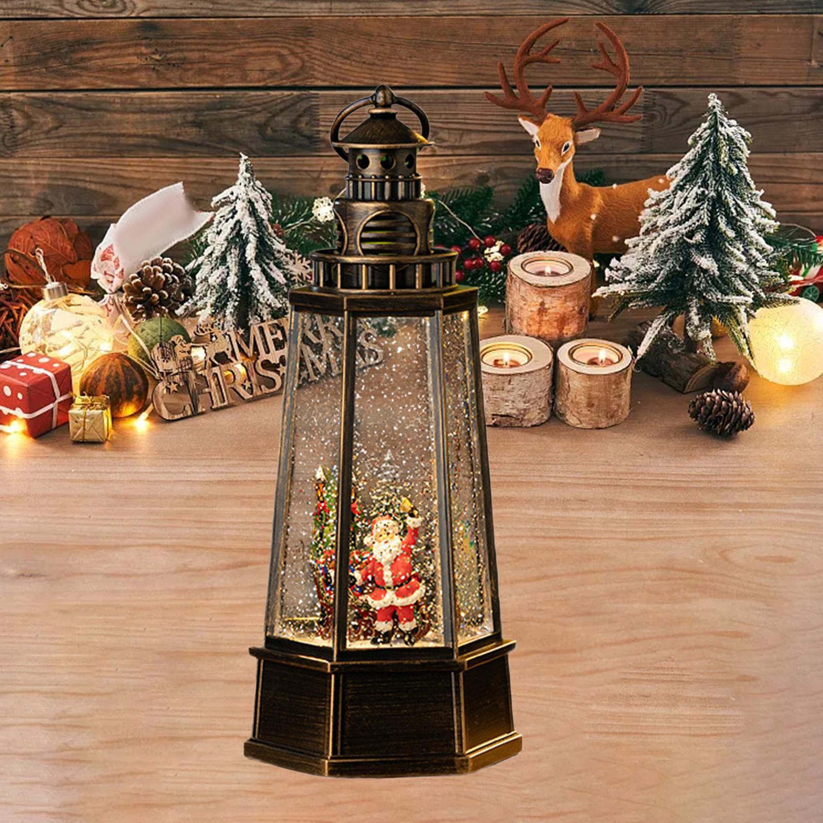 Christmas Snow Globe Lantern M - Snow Globe Musical 评论和价格