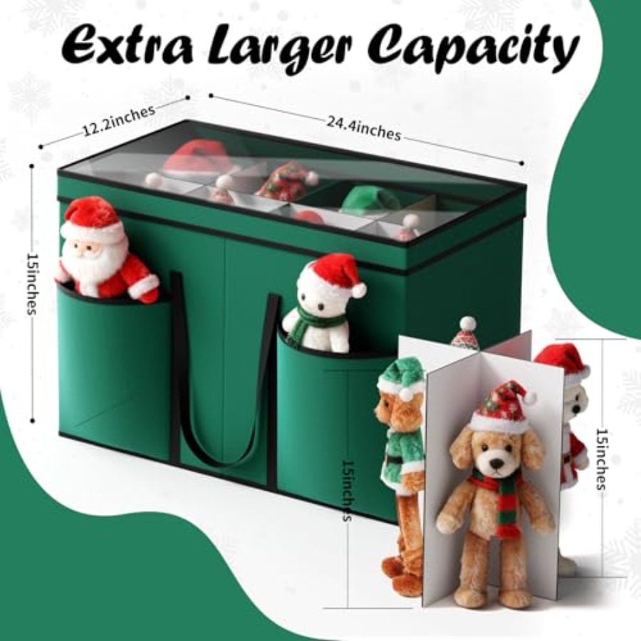 Christmas Figurine Storage Box - Nutcracker Figurine 评论和价格