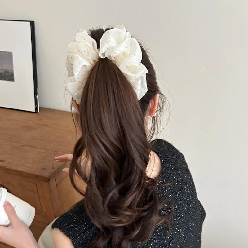 Fashion Elegant Flower Clip Re - Ribbon Bow Gift 评论和价格
