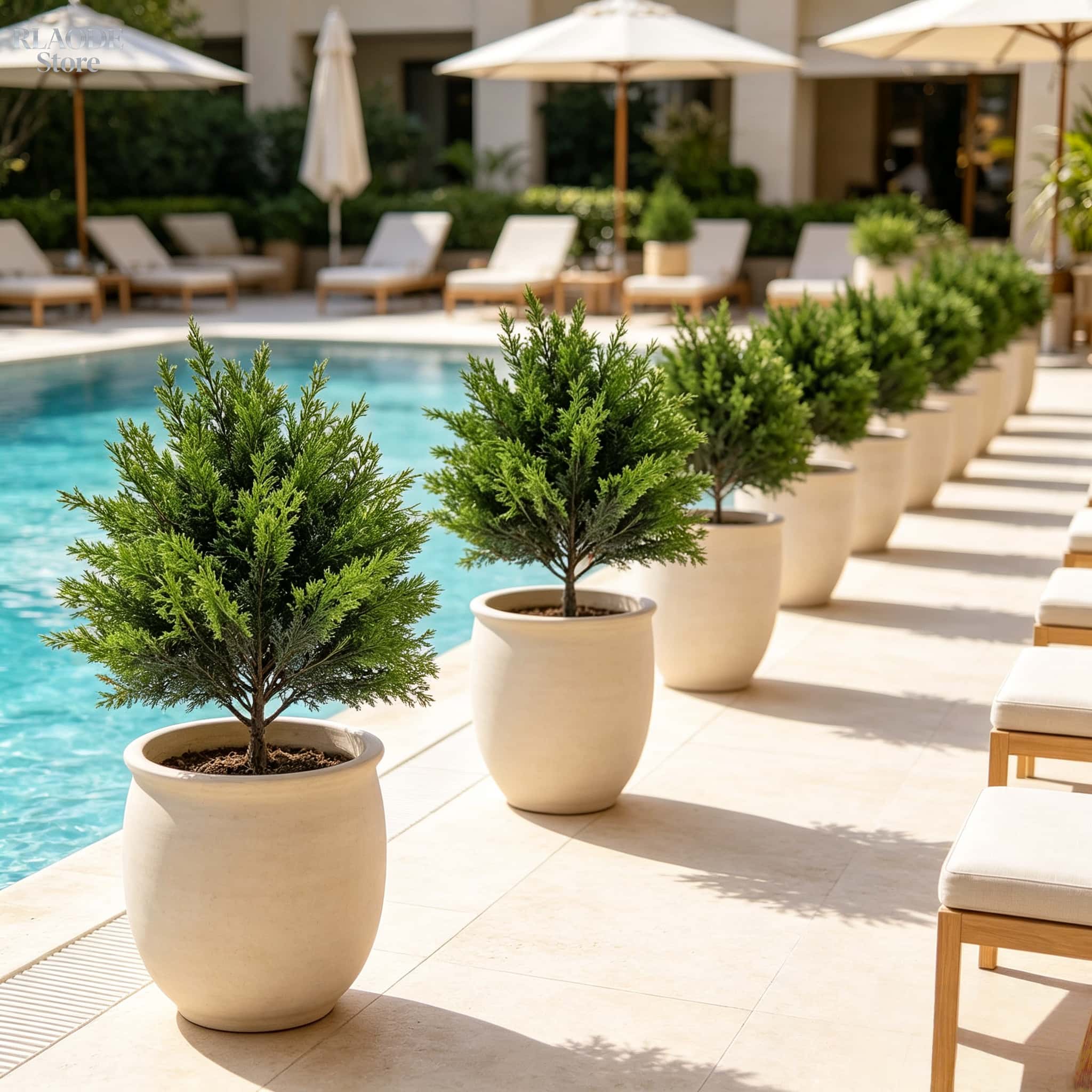 2pcs Outdoor Artificial Greene - Christmas Tree Artificial 评论和价格