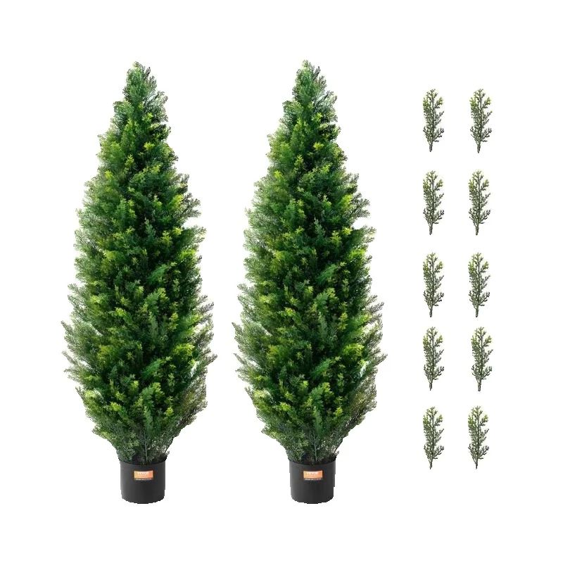 SucceBuy Artificial Cedar Topi - Christmas Tree Artificial 评论和价格