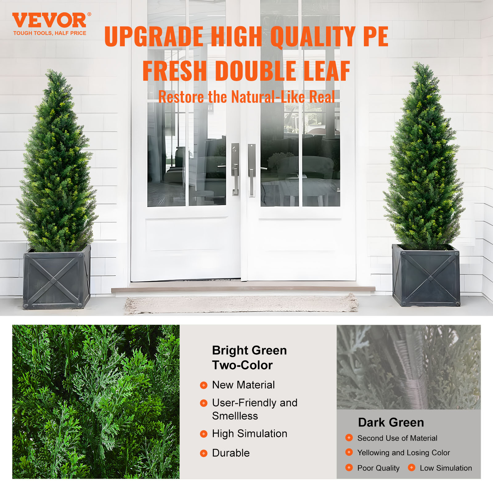 SucceBuy Artificial Cedar Topi - Christmas Tree Artificial 评论和价格