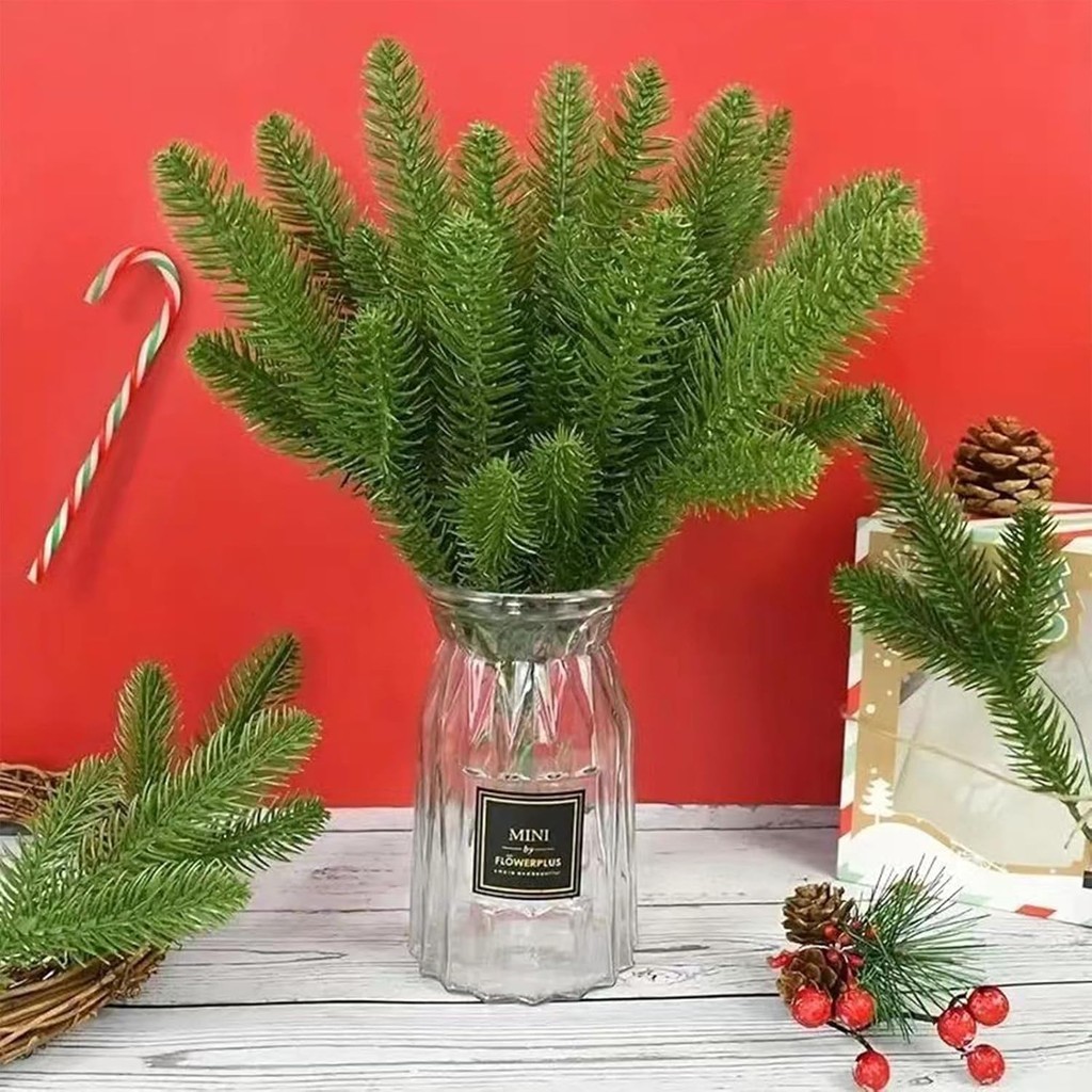 20Pcs Christmas Artificial Pin - Christmas Tree Artificial 评论和价格