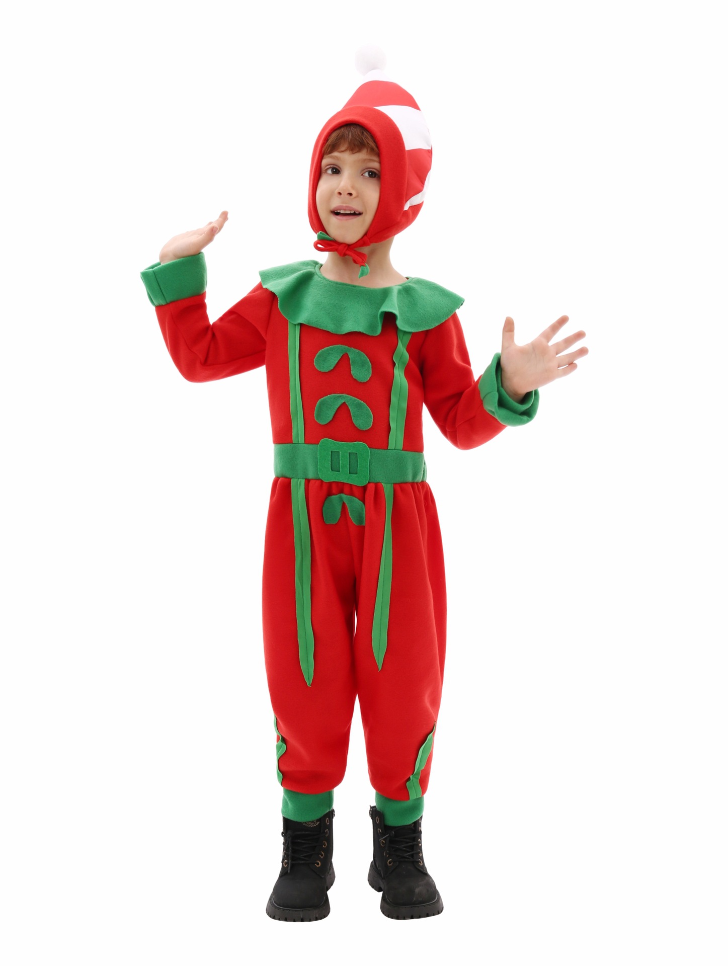 2025 Christmas Elf Kids Cospla - Elf Costume Christmas 评论和价格