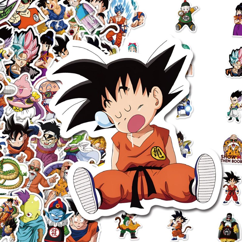60pcs Anime Dragon Ball sticke - Ornament Ball Set 评论和价格