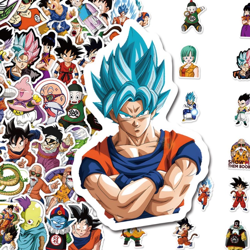 60pcs Anime Dragon Ball sticke - Ornament Ball Set 评论和价格