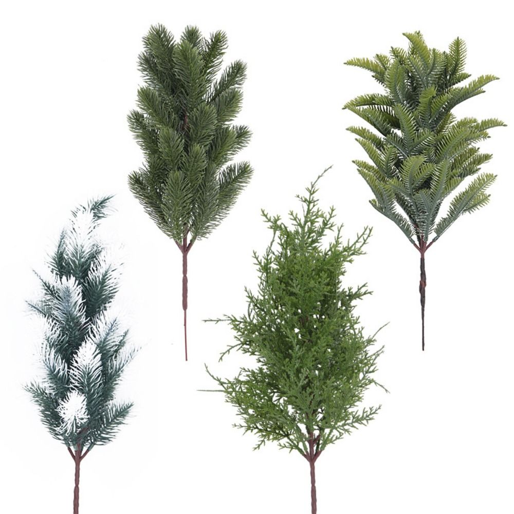 Green Artificial Pine Branch C - Christmas Wreath Fake 评论和价格