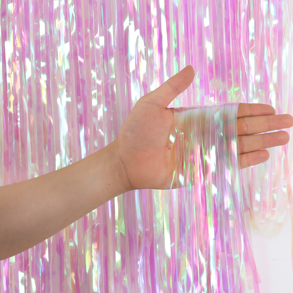 2M 3M Party Backdrop Curtains  - Tinsel Garland Decoration 评论和价格