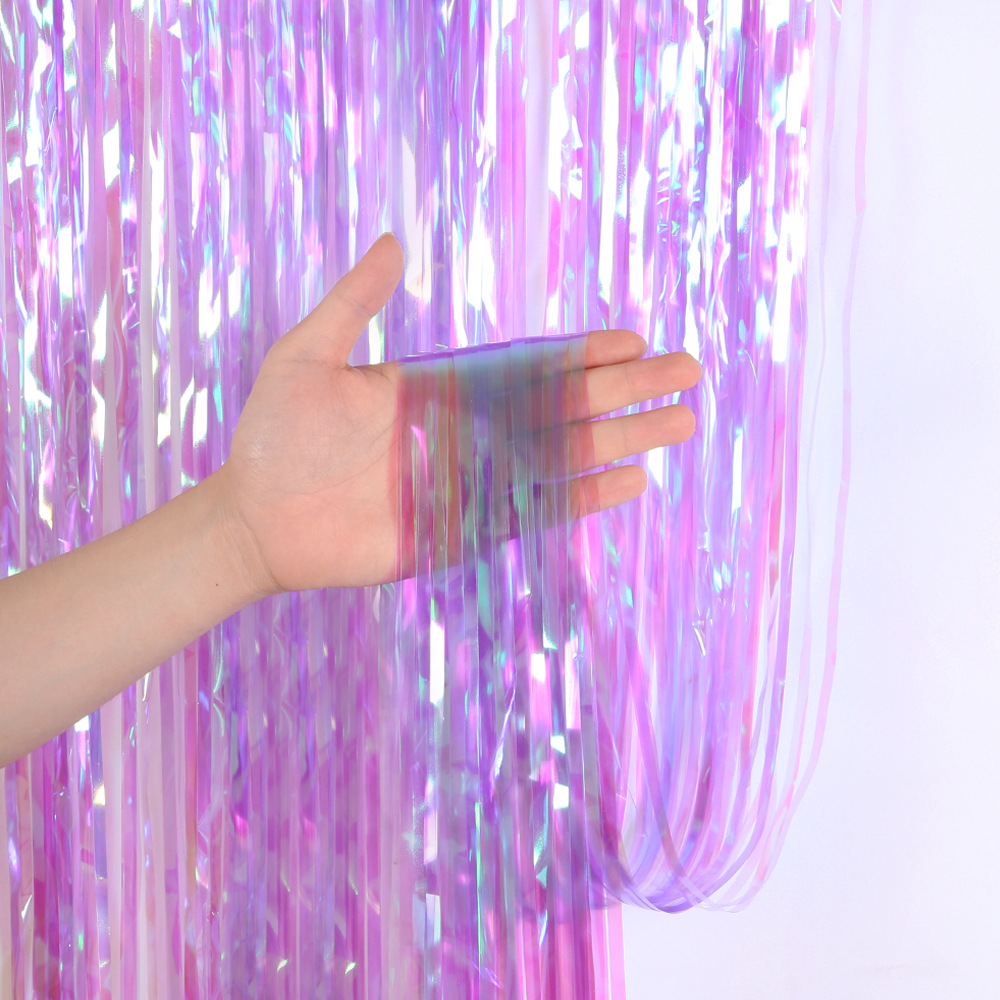 2M 3M Party Backdrop Curtains  - Tinsel Garland Decoration 评论和价格