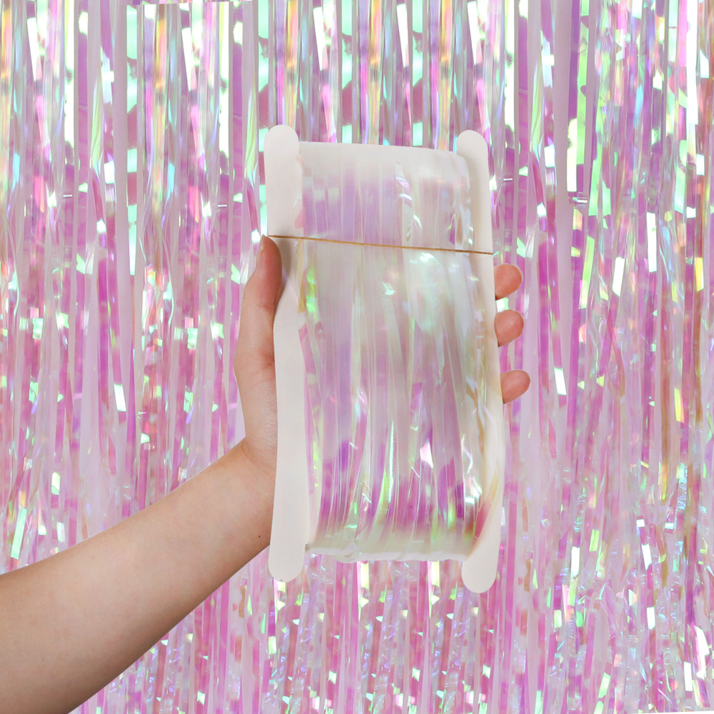 2M 3M Party Backdrop Curtains  - Tinsel Garland Decoration 评论和价格