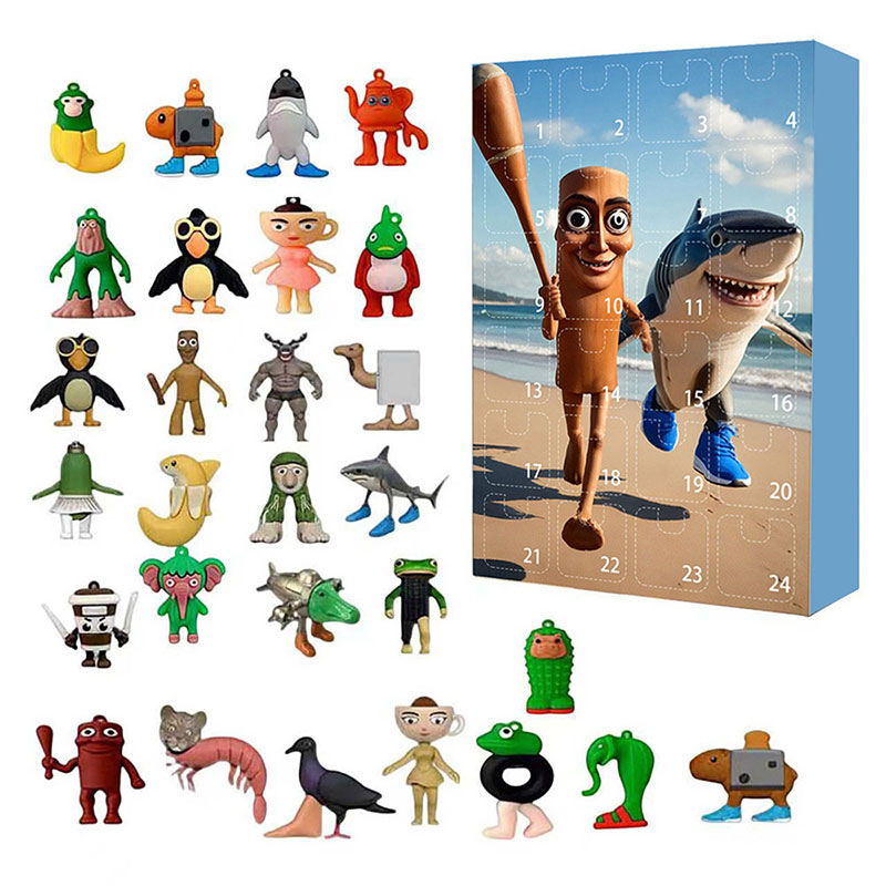 2025 Italian Brainrot Christma - Advent Calendar Gift 评论和价格