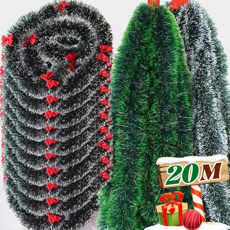 Christmas Tinsel Ribbons Strip - Tinsel Garland Decoration 评论和价格