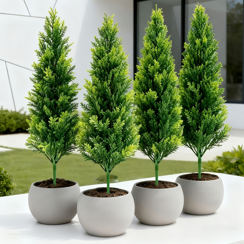 Artificial Plastic Pine Tree G - Christmas Tree Artificial 评论和价格