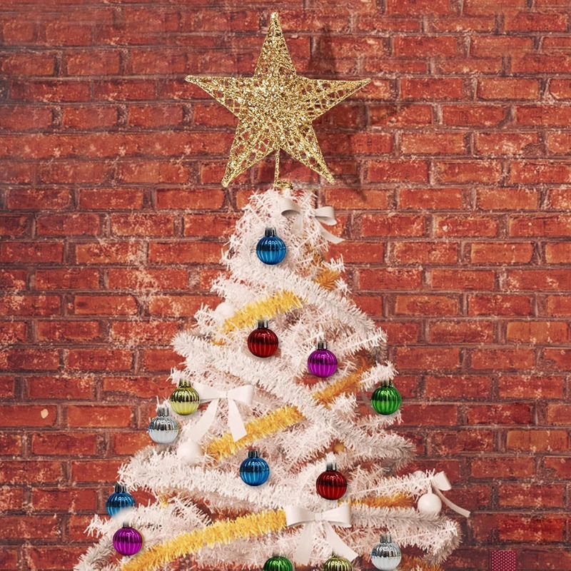 Christmas Tree Glitter Star To - Star Tree Topper 评论和价格