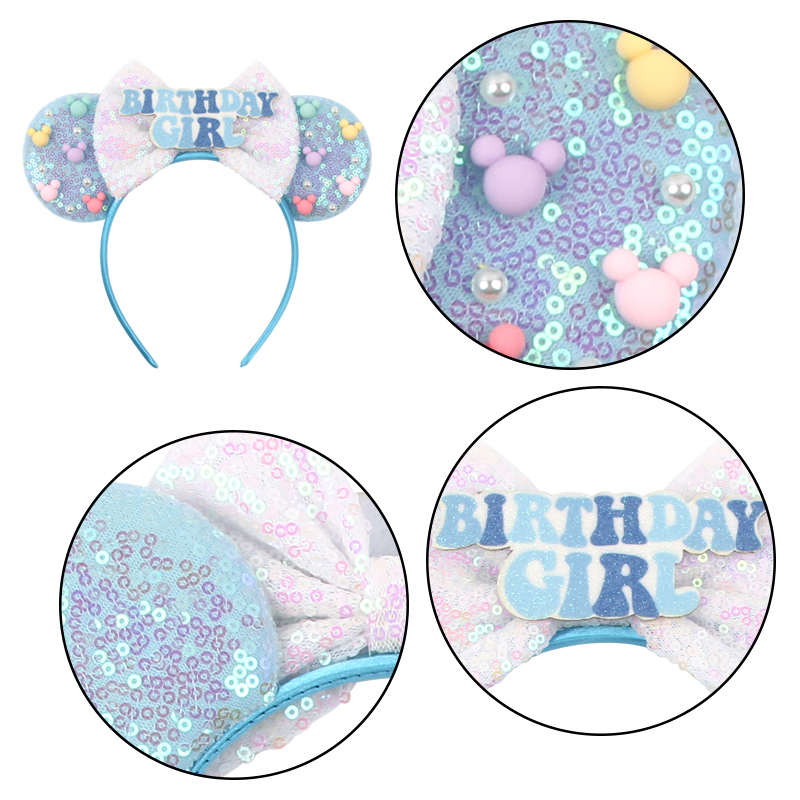 Girls Happy Birthday Minnie Mo - Ribbon Bow Gift 评论和价格