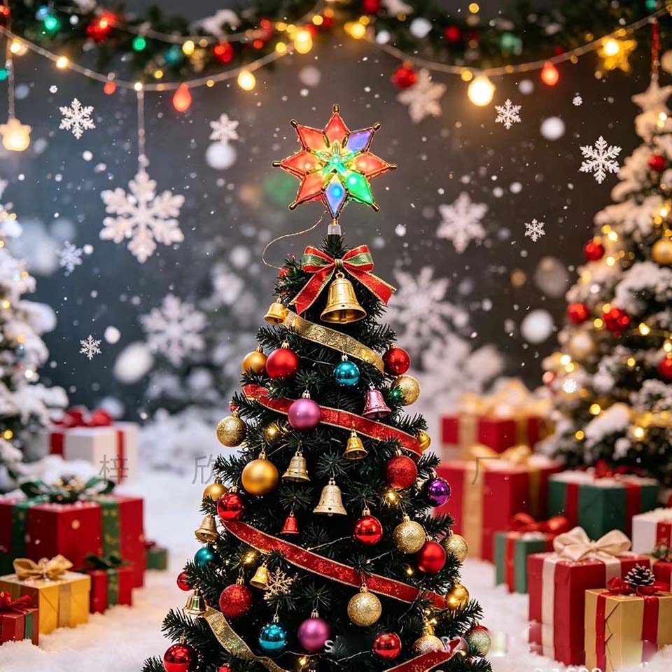 Lighted Star Trees Topper Chri - Star Tree Topper 评论和价格
