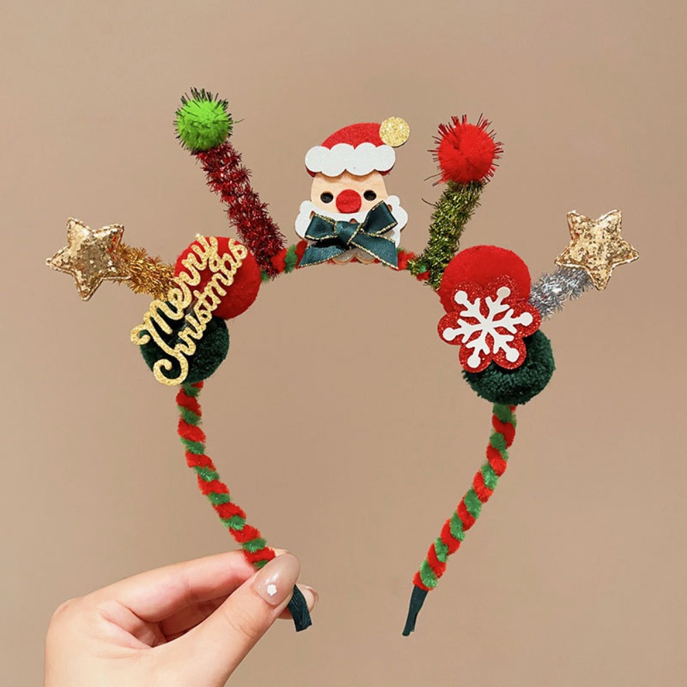 Plush LED Christmas Headband G - Reindeer Antlers Headband 评论和价格
