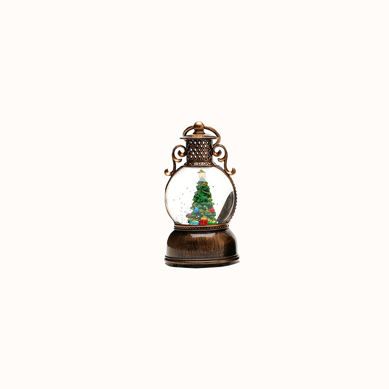 Vintage Style USB Powered Ligh - Snow Globe Musical 评论和价格