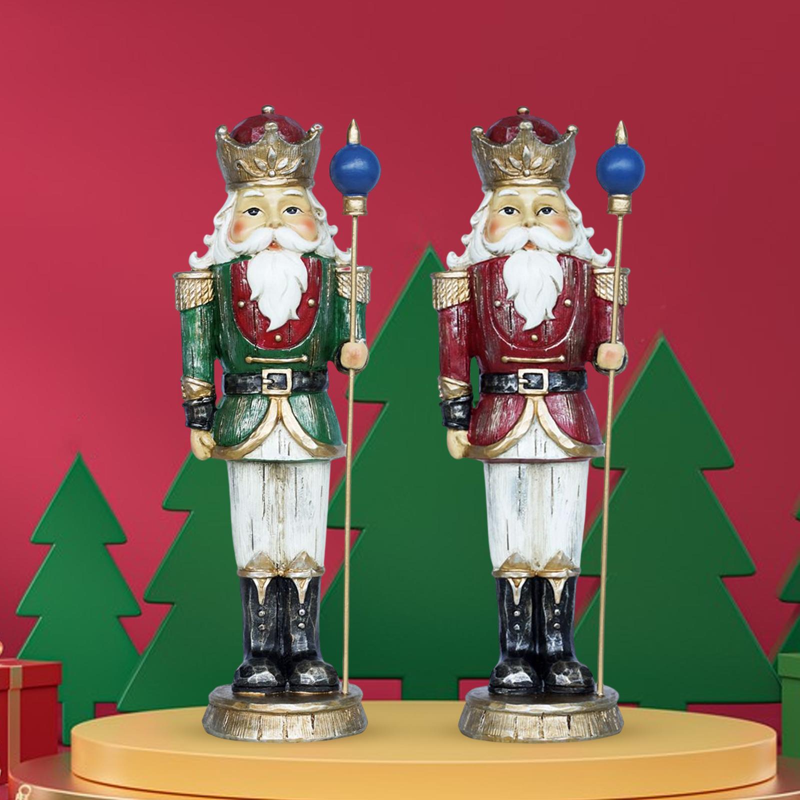 10 Inch Resin Christmas Nutcra - Nutcracker Figurine 评论和价格