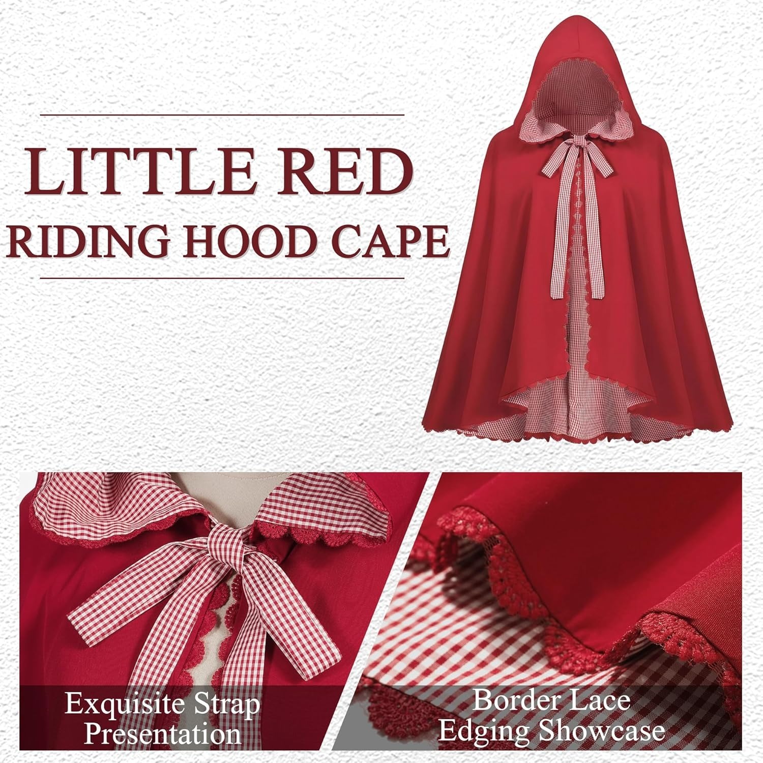 Red Plaid Cape Women's Double  - Christmas Throw Blanket 评论和价格