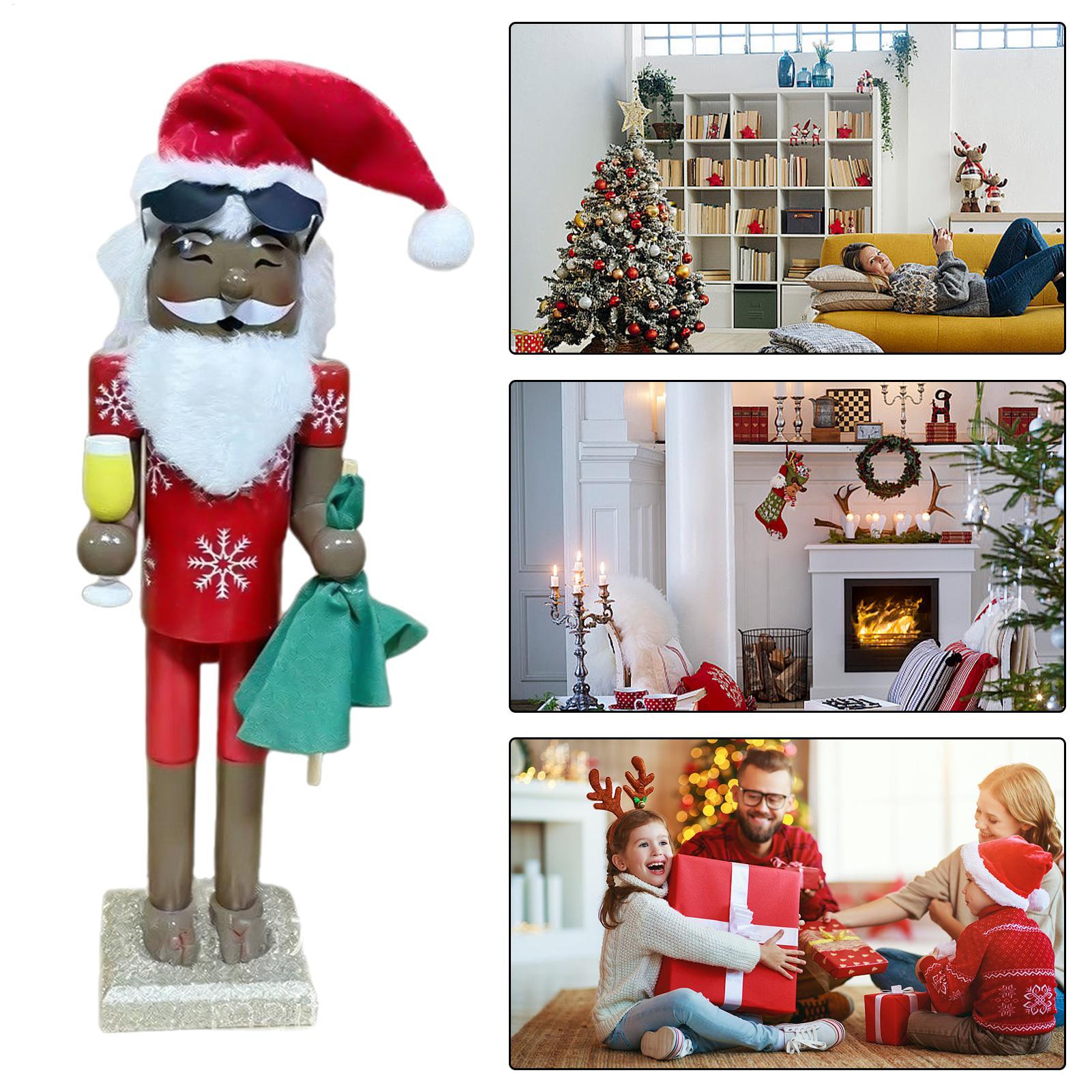 Nutcracker Decor Christmas Afr - Nutcracker Figurine 评论和价格