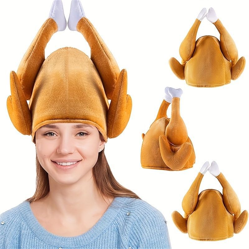 New Plush Roasted Thanksgiving - Santa Hat Plush 评论和价格