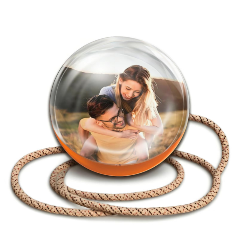 New Crystal Ball Decorative Ba - Snow Globe Musical 评论和价格
