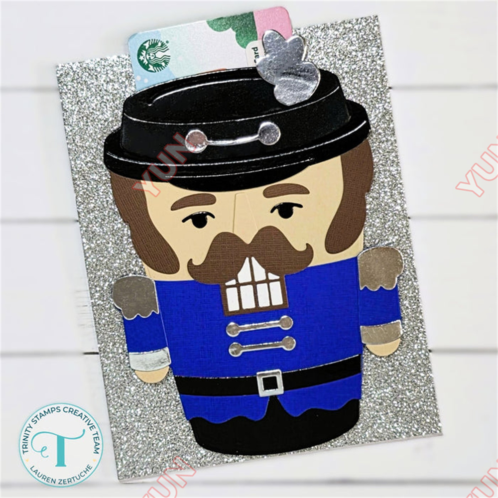 2025 New Metal Cutting Dies Ch - Nutcracker Figurine 评论和价格