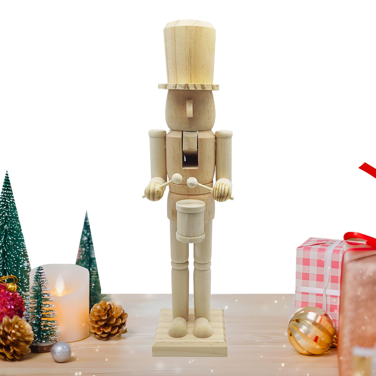 Nutcracker Decor 38cm Wooden F - Nutcracker Figurine 评论和价格