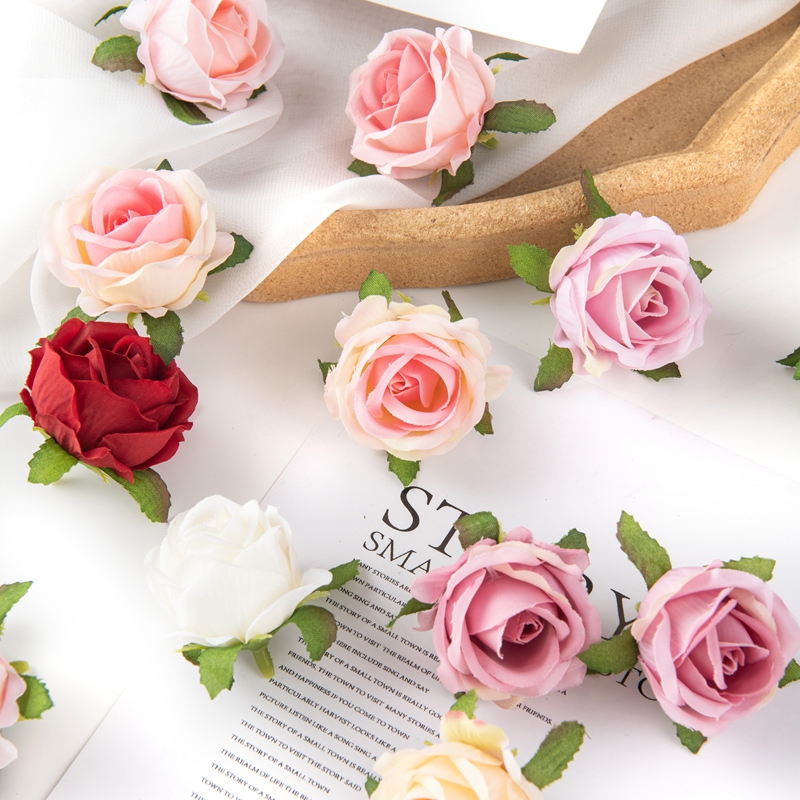 100PCS Artificial Flowers Diy  - Christmas Wreath Fake 评论和价格