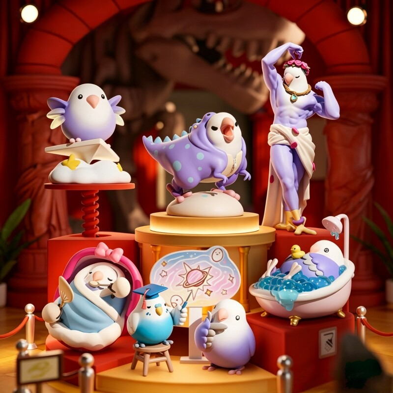 Little Bird Blind Box Toys Tar - Ornament Ball Set 评论和价格