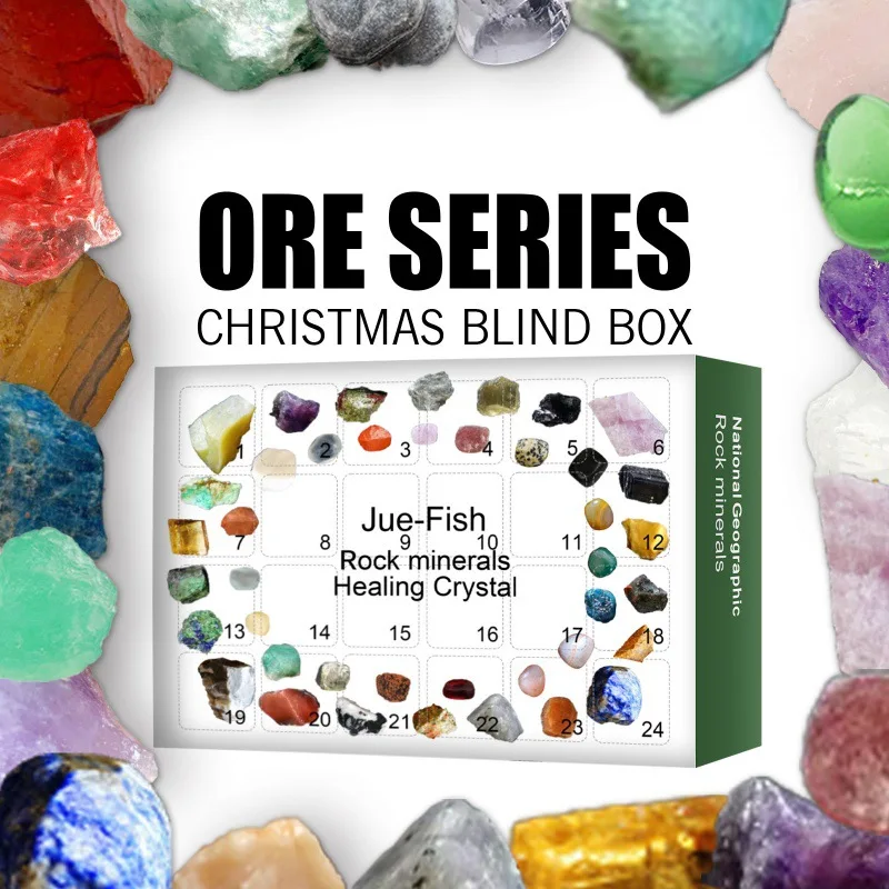 Stone Rock Mineral Collection  - Advent Calendar Gift 评论和价格