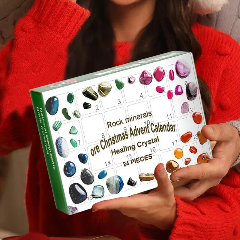 Stone Rock Mineral Collection  - Advent Calendar Gift 评论和价格