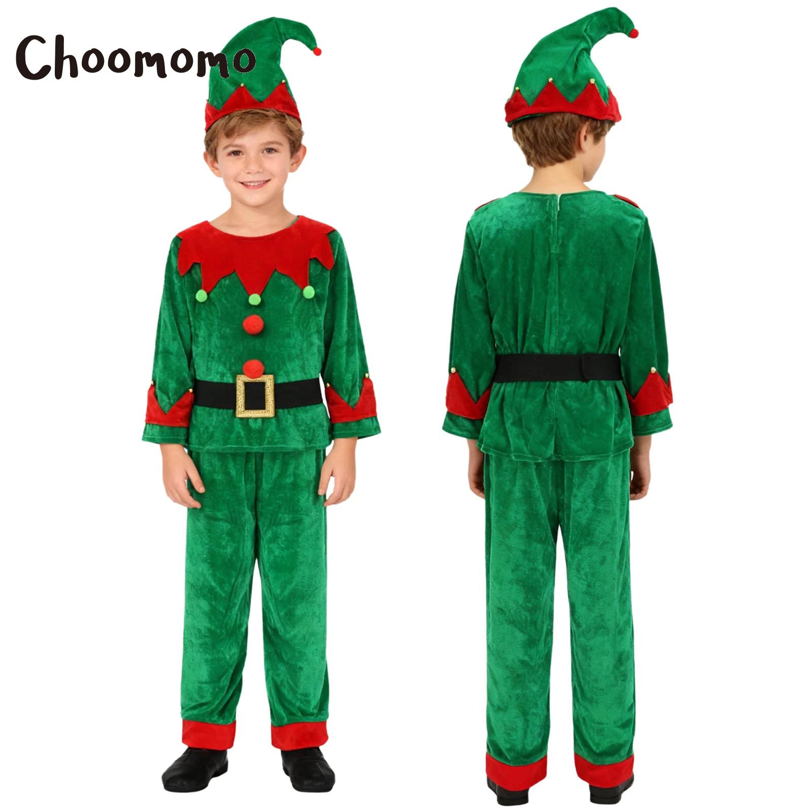 Boys Christmas Elf Costume Xma - Elf Costume Christmas 评论和价格