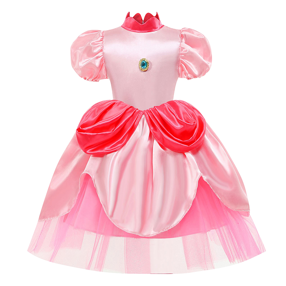 2026 Summer Girls Pink Peach P - Elf Costume Christmas 评论和价格