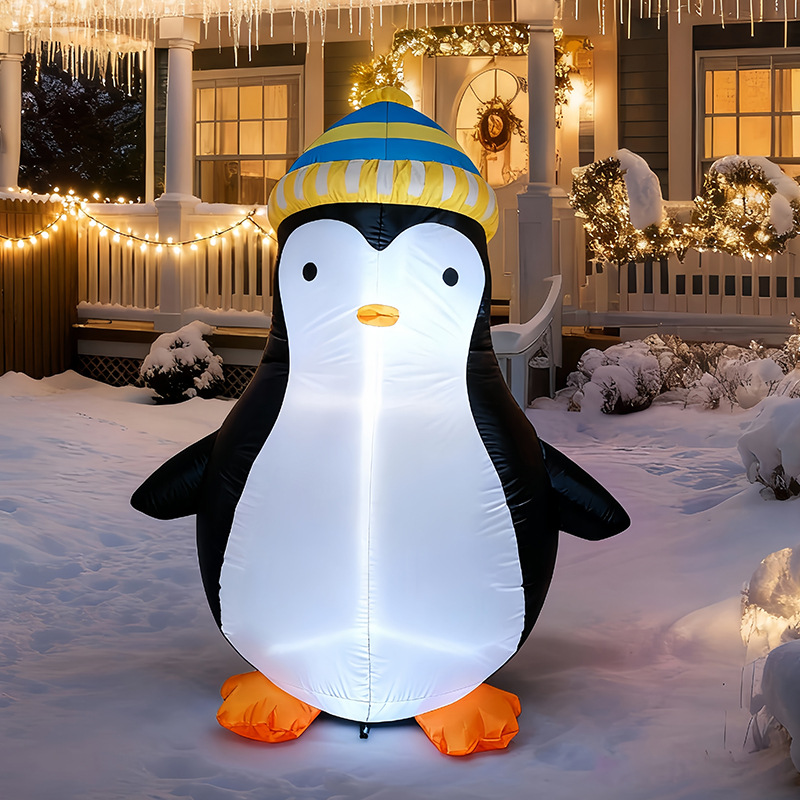 1.5M Christmas Penguin Inflata - Christmas Lights Outdoor 评论和价格