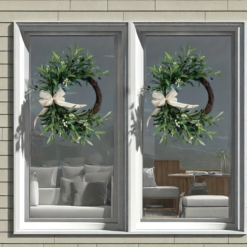 2025 Artificial Olive Wreath W - Christmas Wreath Fake 评论和价格